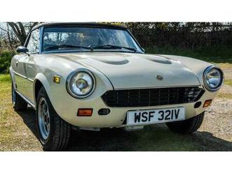 1980 fiat 124 spider original