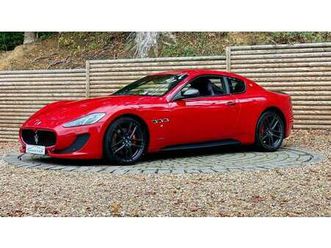 2016 maserati granturismo rouge automatique conduite à dr...