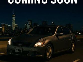 2011 infiniti g25x base