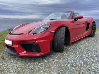 porsche 718 spyder ++ 1.hd + scheckheft + top zustand