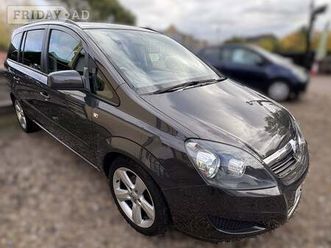 vauxhall zafira 2013