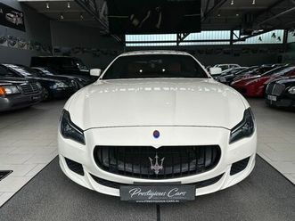 maserati quattroporte 3.8 v8 gts automatik leder rot top!