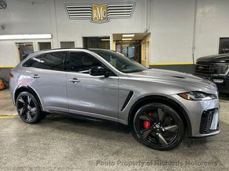 used 2024 jaguar f-pace svr p550 awd automatic