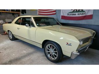 1967 chevrolet chevelle beige manuel, 5 vitesses conduite...
