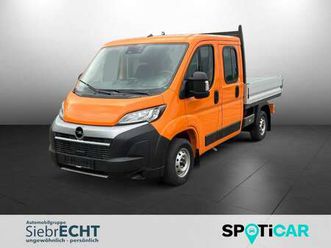 movano doppelkabine 2.2d*ahk*klima*bth*uvm