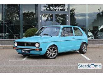 volkswagen golf - vw l 171 110 i zeer netjes i gereviseerd i swallowtail l miami blue l 1975 l racaro interi