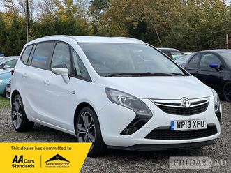 vauxhall zafira tourer 2013