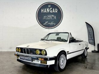 bmw série 3 e30 320i 2.0 129ch cabriolet bvm5