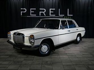 mercedes-benz 200 w115 / svensksåld/ 5016mil/ mycket fin