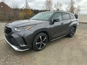 used 2022 toyota highlander xse awd