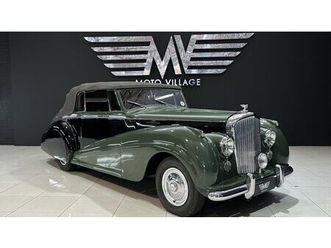 1951 bentley mark vi vert manuel, 4 vitesses conduite à d...
