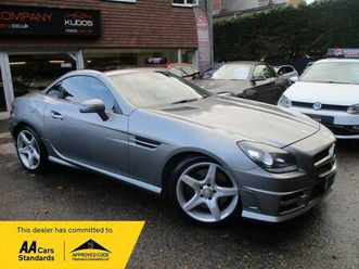 2011 mercedes-benz slk slk 200 blueefficiency amg sport 2dr convertible petrol manual