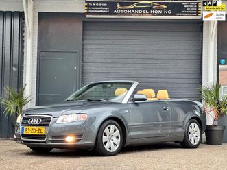 audi a4 cabriolet 3.2 fsi quattro exclusive 2de eigenaar nl auto !!uitmuntend staat!!