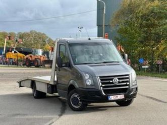 ② volkswagen crafter 2.5 tdi oprijwagen | bluetooth | winch — camionnettes & utilitaires — 2ememain