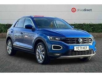 volkswagen t-roc 1.5 tsi gpf evo sel suv 5dr petrol dsg euro 6 (start/stop) (150 ps)