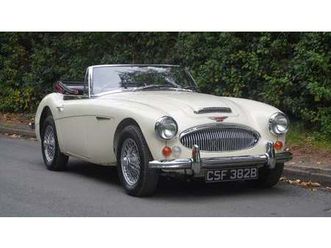 1964 austin-healey 3000 blanc manuel, 4 vitesses conduite...