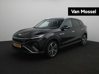 mg marvel r luxury 70 kwh | leder | panoramadak | 360 camera | navi | led sfeerlicht | stoelverwarming + ventilatie | apple carplay |