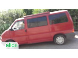 volkswagen multivan, vienatūris keiciu į garažą, kol.sodą, sodybą, sklypą. auto., 2.4 l vienatūris volkswagen caravelle