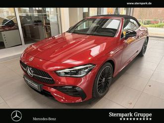 mercedes-benz cle 200 amg cabrio distronic,burmester,360°kamea