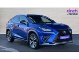 lexus nx nx 300h 2.5 f-sport 5dr cvt [premium nav]