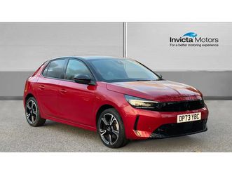 2023 vauxhall corsa 1.2 turbo 130 gs 5dr auto