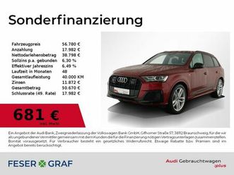 audi q7 55 tfsi e s line luft/air,leder,navi,kameras