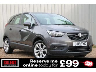 vauxhall crossland x 1.2t ecotec [110] se 5dr [6 speed] [s/s] suv 2019, 42650 miles, £7490 - 32919596 - exchangeandmart.co.uk