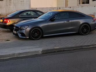 mercedes-benz e 220 coupe amg 117.000 kms outubro/17