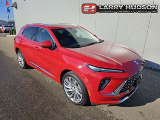 used 2025 buick envision avenir one owner | leather | sunroof | technology package | 20 wheels