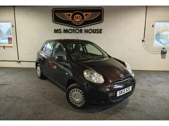 2012 nissan micra 1.2 visia (79bhp) 5d 1198cc