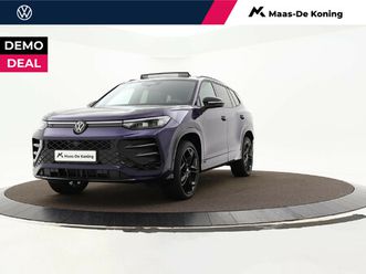 volkswagen tayron r-line edition 1.5 ehybrid 272 pk 6 versn. dsg · assistance pakket plus · black style pakket · design pakket · trekhaak inklapbaar, met elektr