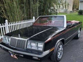 1985 chrysler lebaron