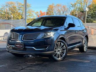 used 2017 lincoln mkx reserve