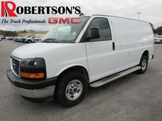 used 2024 gmc savana 2500 work van