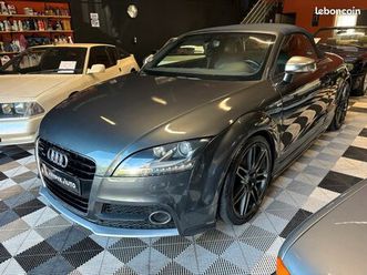 audi tt mk2 cabriolet sline, 2.0 tfsi 211ch quattro stronic, look tts + options