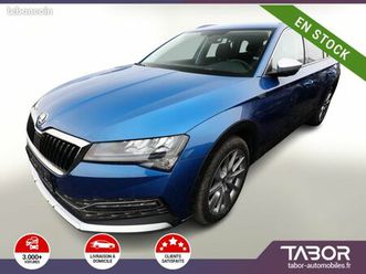 skoda superb combi 2.0 tdi 200 dsg 4x4 scout