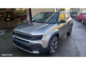 jeep avenger 1.2 turbo t3 110ch mhev summit bvr6 ehybrid