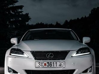 lexus is250 2.5 v6 208hp, luxury package, аutomatic 169000km