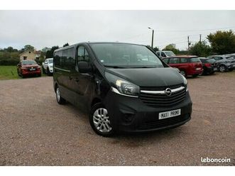 opel vivaro combi 1l6 cdti diesel 9 places caméra gps usb bluetooth abs régulateur attelage climat