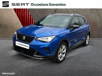 seat arona 1.0 tsi 110ch fr