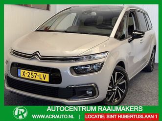 citroën c4 grand spacetourer 7 persoons 1.2 pure tech feel navigatie cruise control climate control apple carplay/android achteruitrijcamera zeer mooi !! brgl