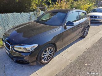 bmw série 1 116i coupé noir métallisé