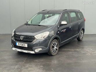 dacia lodgy 1.5 blue dci stepway 115 cv 7 places / faible kilomètres / 1 ere main