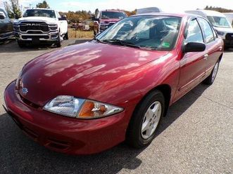 used 2001 chevrolet cavalier base