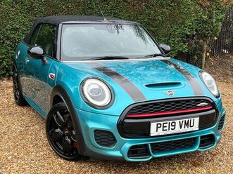 2019 mini cooper 2.0 john cooper works (start/stop) convertible 2d