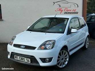 ford fiesta iii 2.0 150ch st 3p/ blanc/ sport/ jantes sport
