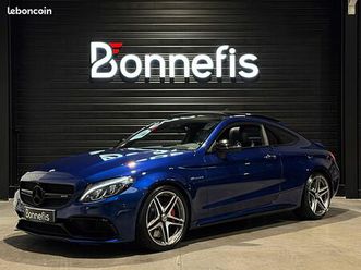 mercedes classe c coupe 63 s amg 4.0 v8 510ch, options ++++, 42 900km, origine fr..