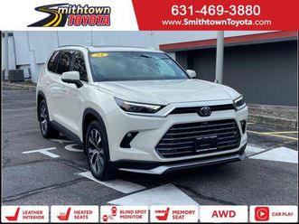used 2024 toyota grand highlander limited
