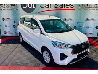 2024 toyota rumion 1.5 sx