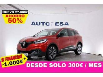 renault kadjar 1.2 tce 130cv bose edition auto 5p # navy,cuero,camara trasera